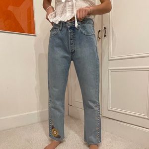 Polo Ralph Lauren embroidered vintage denim!